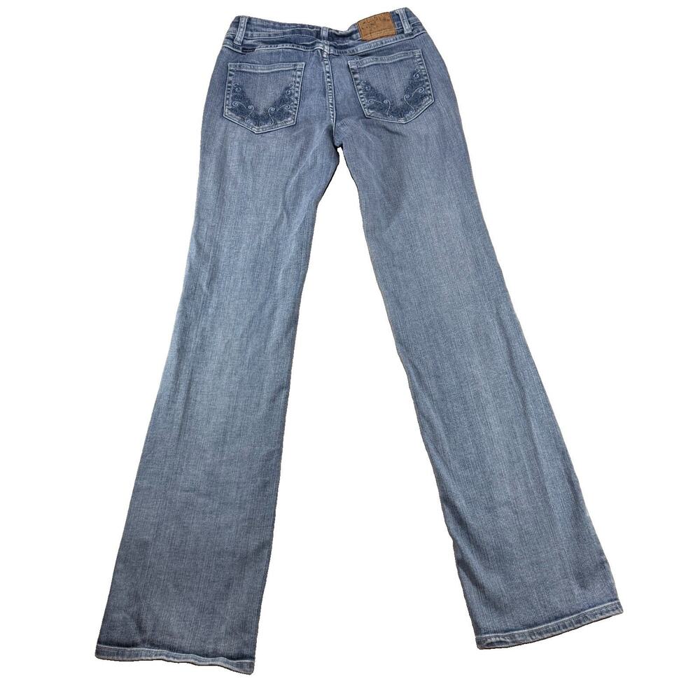Cowgirl Up Jeans Womens Size 4 W28 L36 Extra Long Bootcut Embroidered Western